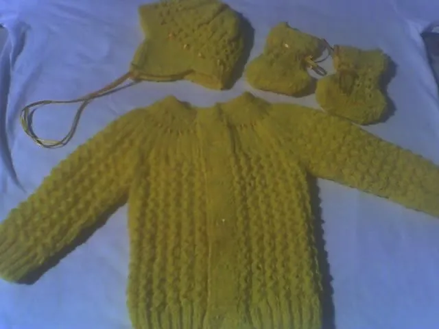 Chambras de bebé tejidas - Imagui