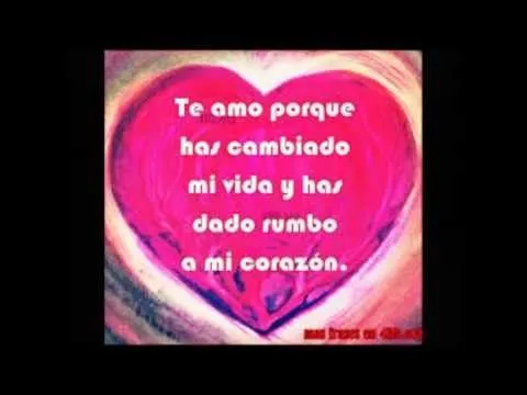 Chanchita, te amo con todo mi corazón... - YouTube