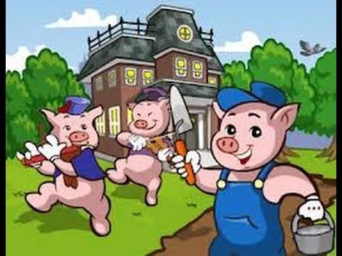 LOS TRES CHANCHITOS Y EL LOBO FEROZ CUENTO INFANTIL - YouTube