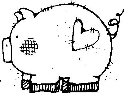 Chancho dibujo - Imagui