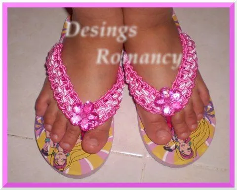 Desings Romancy: Mis Primeras Sandalias