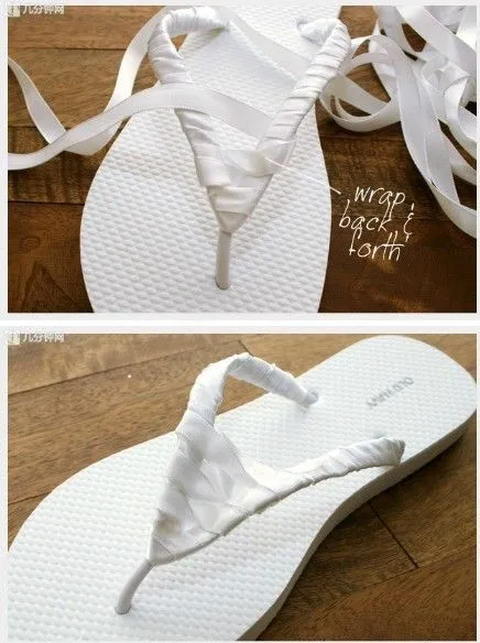 De chancletas a sandalias de fiesta - Guía de MANUALIDADES De chancletas a sandalias de fiesta - Guía de MANUALIDADES