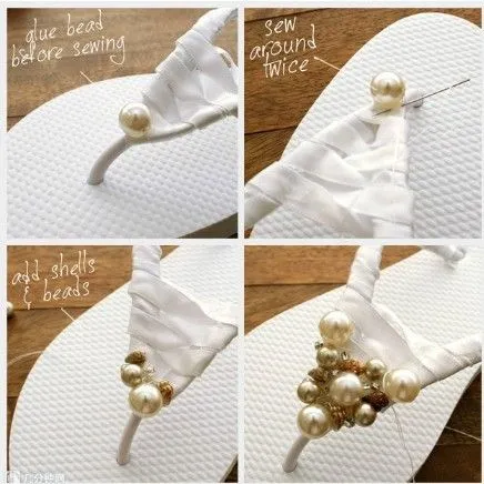 De chancletas a sandalias de fiesta - Guía de MANUALIDADES De chancletas a sandalias de fiesta - Guía de MANUALIDADES