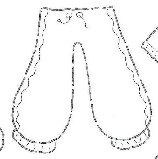 Dibujo de chompas para colorear - Imagui