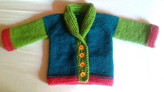 Chaquetitas bebé hechas a mano - Imagui