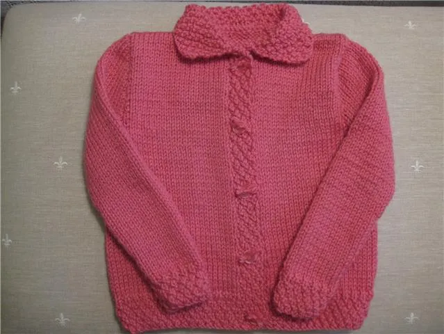 Chaqueta de lana para niñas de cinco años | La bufanda de lana Chaqueta de lana para niñas de cinco años | La bufanda de lana