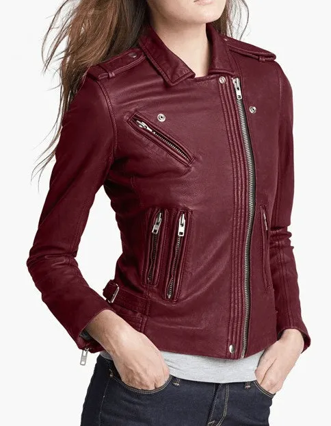 chaqueta de moto para mujer de cuero #laquiero | Verte bien ...