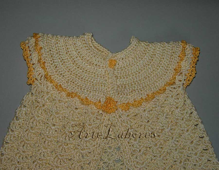 Canesú crochet - Imagui