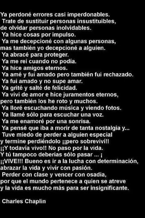 Charles Chaplin. | Poesía ...la vida | Pinterest Charles Chaplin. | Poesía ...la vida | Pinterest
