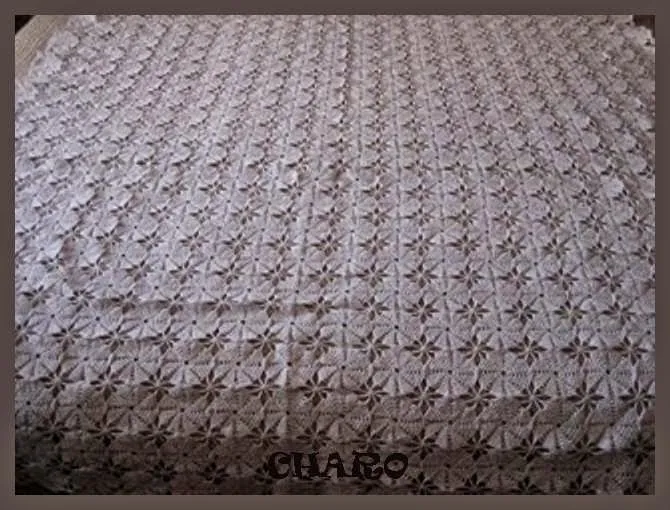 CHAROBLOG 2007: MIS LABORES COLCHA DE GANCHILLO CHAROBLOG 2007: MIS LABORES COLCHA DE GANCHILLO