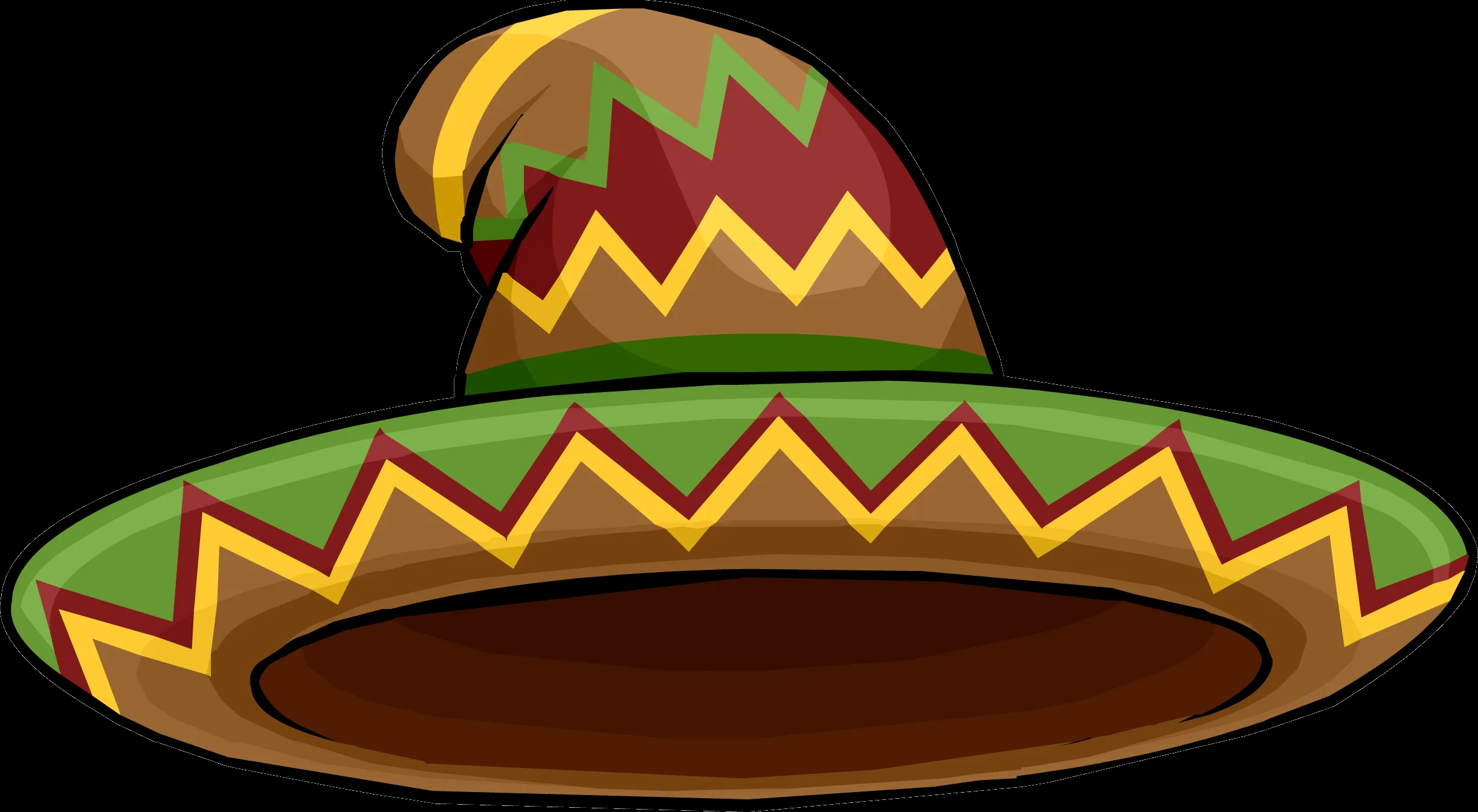Sombrero mexicano vector - Imagui