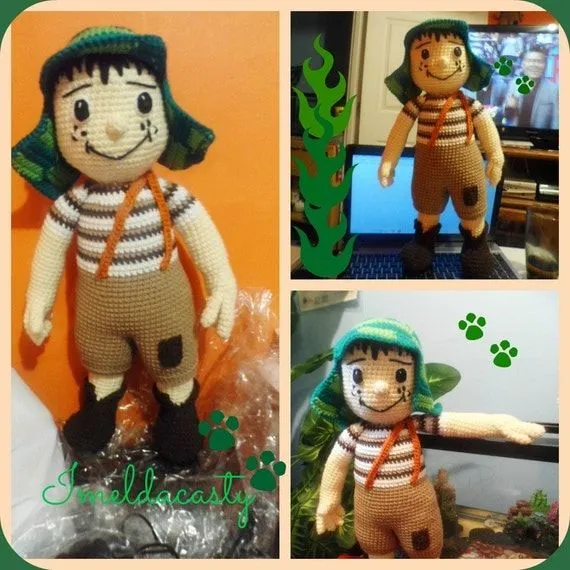 El Chavo del Ocho Amigurumi Doll by CREATIONSOFCASTY on Etsy El Chavo del Ocho Amigurumi Doll by CREATIONSOFCASTY on Etsy