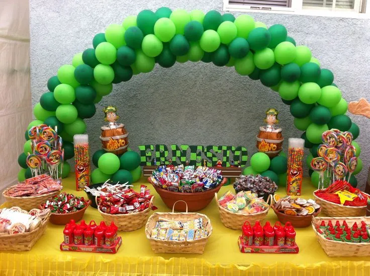 El Chavo del 8 candy table | El Chavo del Ocho | Pinterest