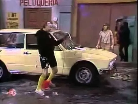 El Chavo del Ocho - Capítulo 86 Parte 3 - Lavando el Carro del ...