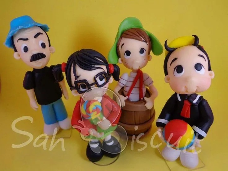 EL CHAVO | POLYMER CLAY 3 FIGURE | Pinterest