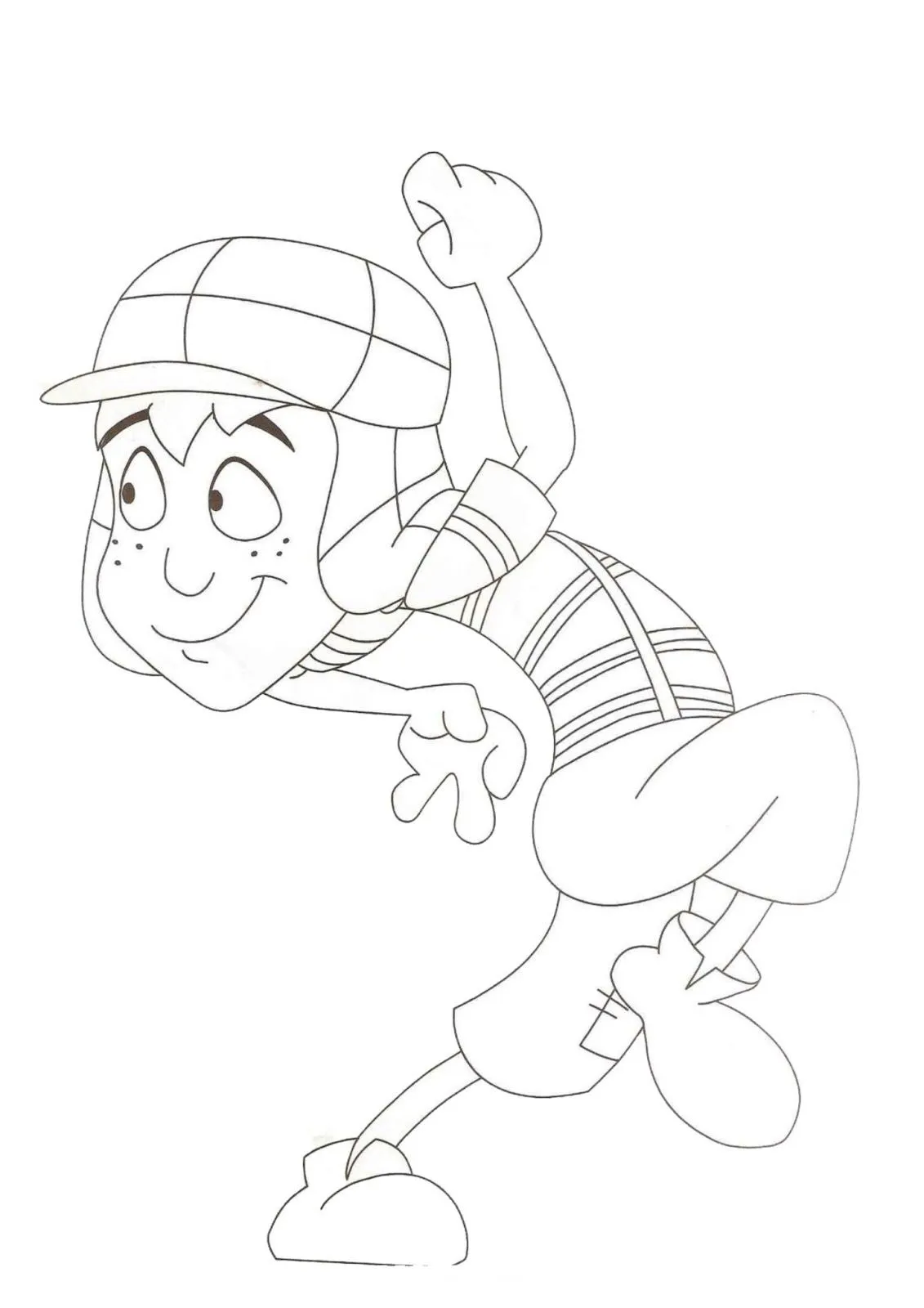 El Chavo para colorear