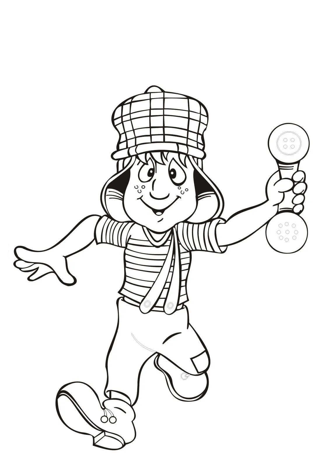 El Chavo para colorear