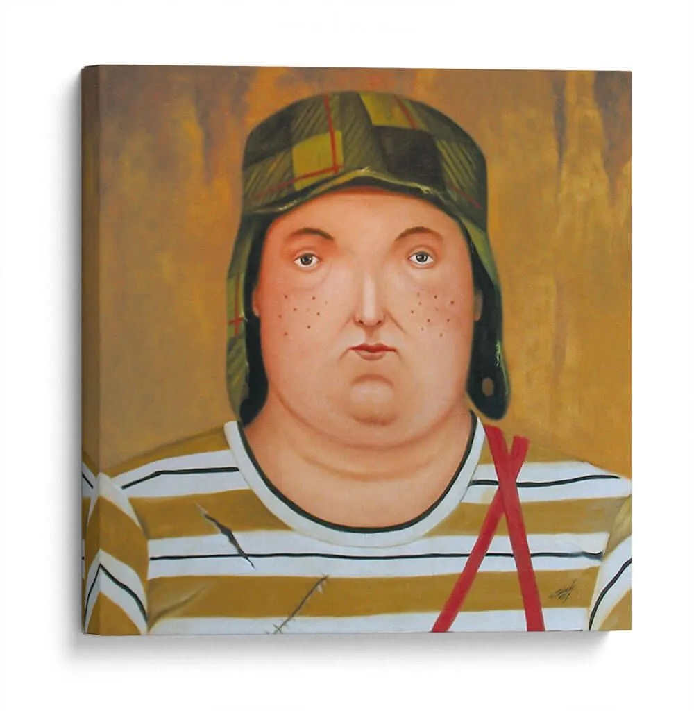 Chavo del ocho - Fernando Botero Cuadro Decorativo, Canvas Lab