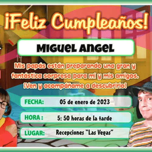 chavo del ocho | Fiestas, Cumpleaños, Decoración y Manualidades ...