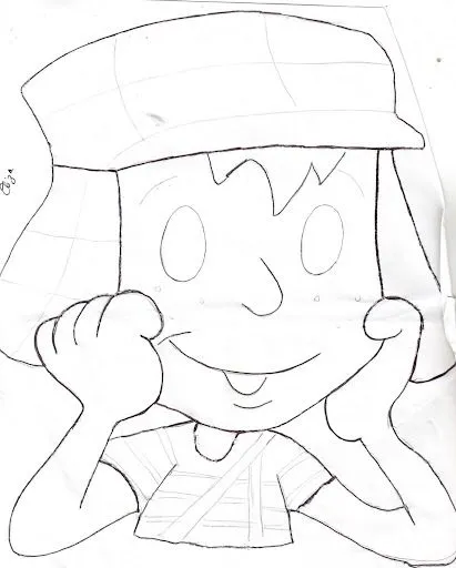 EL CHAVO DEL 8 LAMINAS PARA PINTAR