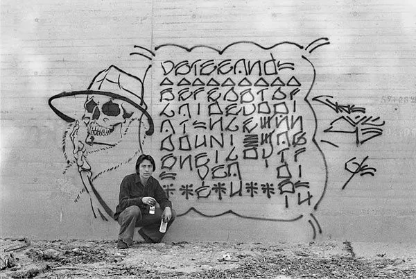 Chaz Bojorquez's cholo-style graffiti handstyles are continuously ... Chaz Bojorquez's cholo-style graffiti handstyles are continuously ...