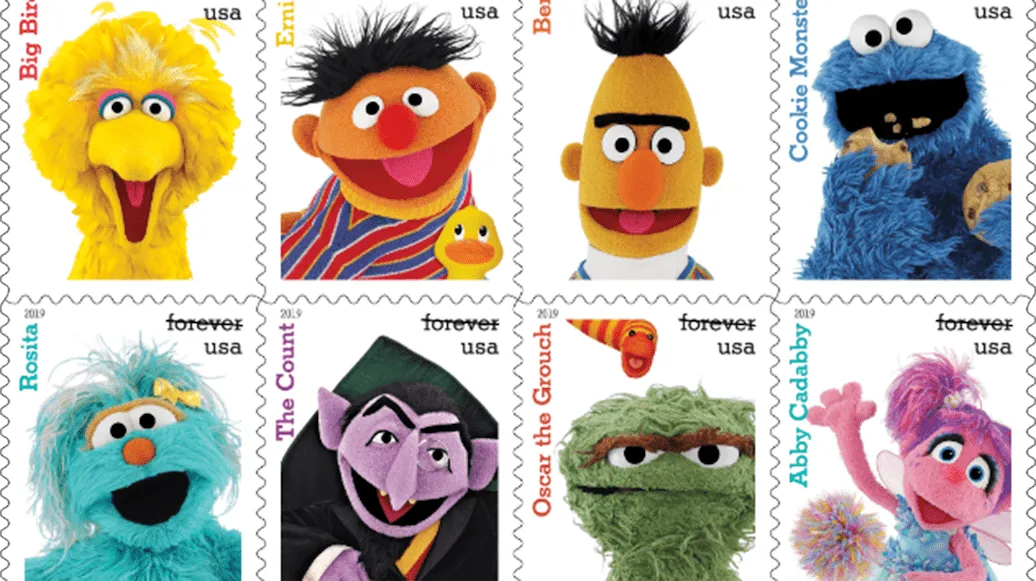 Checa los timbres postales conmemorativos por los 50 años de Plaza Sésamo Checa los timbres postales conmemorativos por los 50 años de Plaza Sésamo