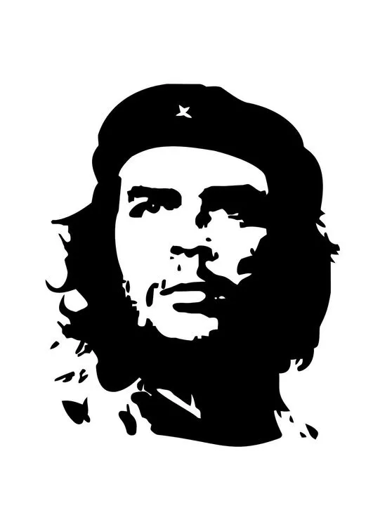 che_guevara Famous people coloring pages
