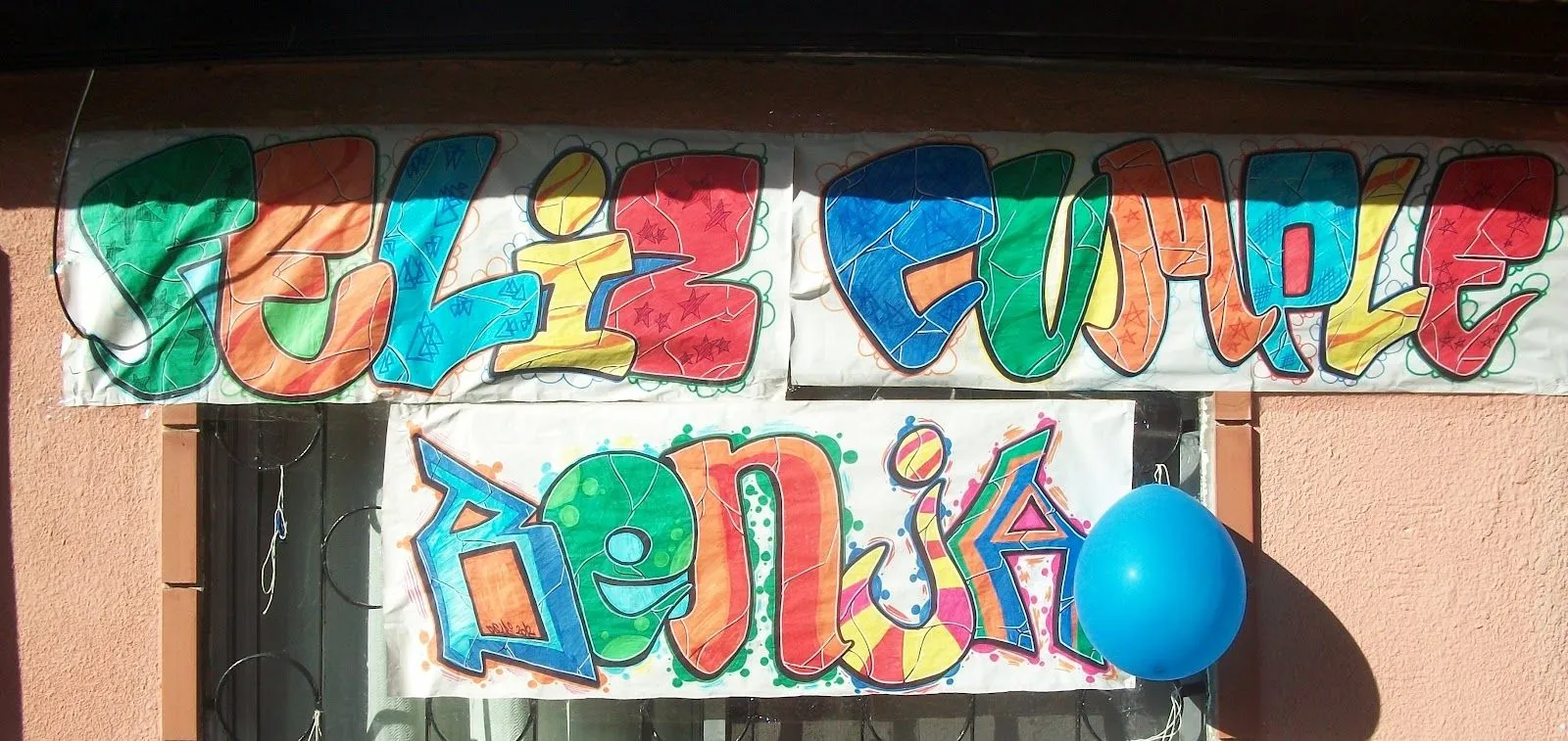 Chelpi BlackBook: Graffiti Feliz Cumple Benja