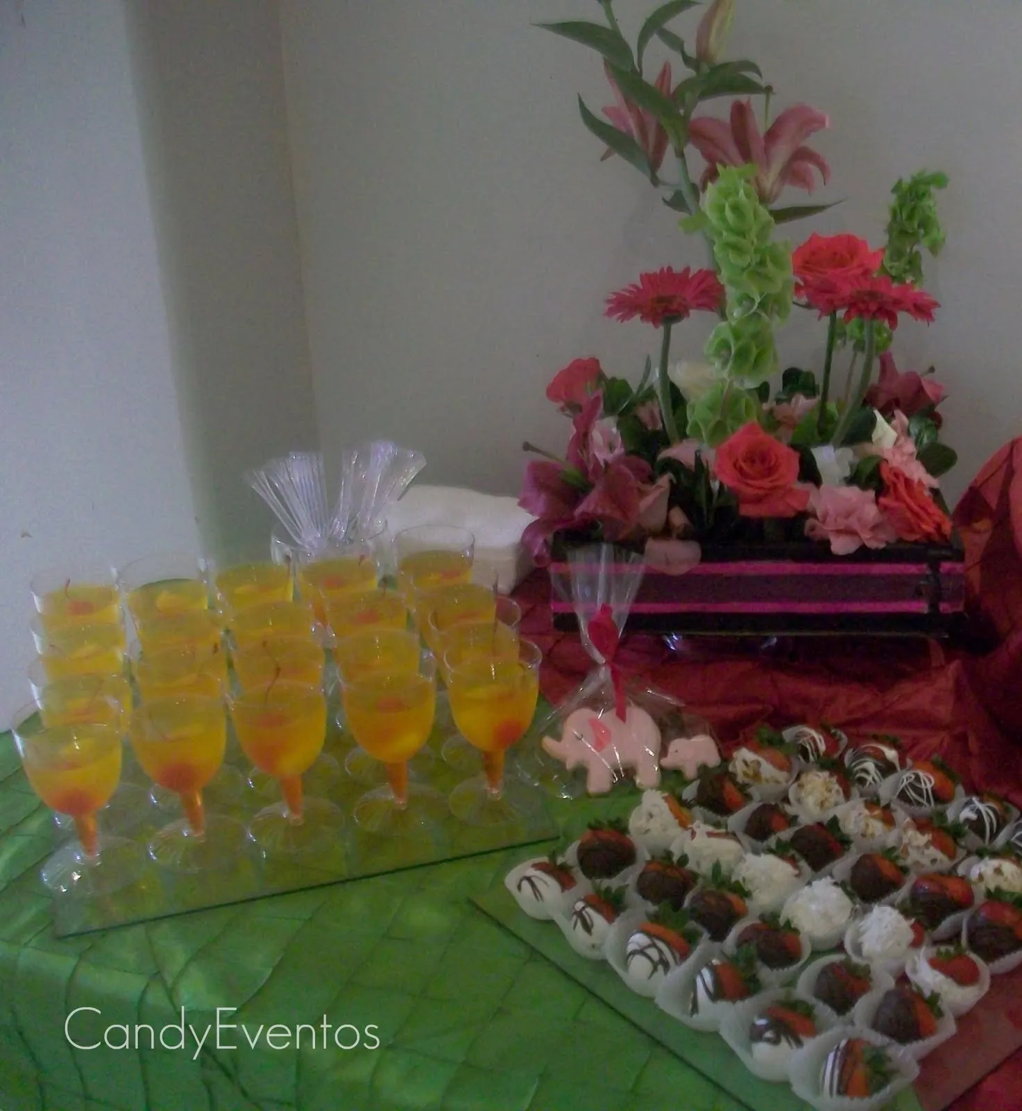 Cherry: Mesa de Postres para Baby Shower
