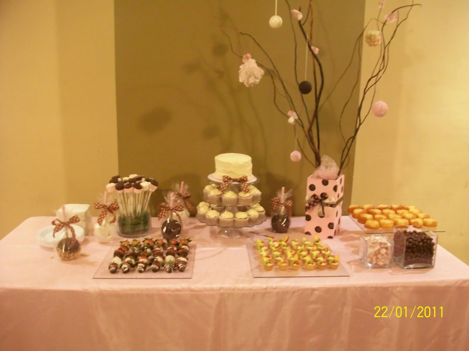 Cherry: Baby Shower Polka Dot