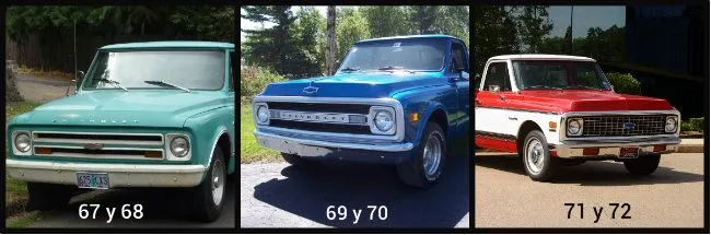 Chevrolet C10 de 1967 a 1972 | Fierros Clasicos