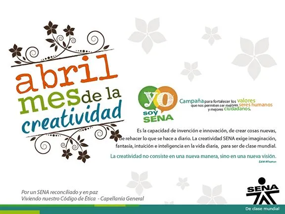 CHIA ►: Abril Mes de la Creatividad CHIA ►: Abril Mes de la Creatividad
