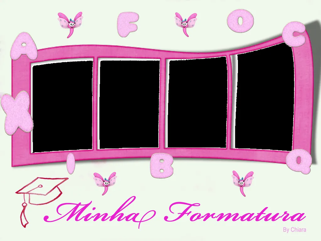 CHIARA - Molduras Digitais: Máscaras, Frames, Molduras de Formatura -  Infantil