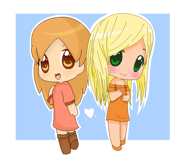 Chibi Friends - SaS Collab by xLittleLuu on DeviantArt