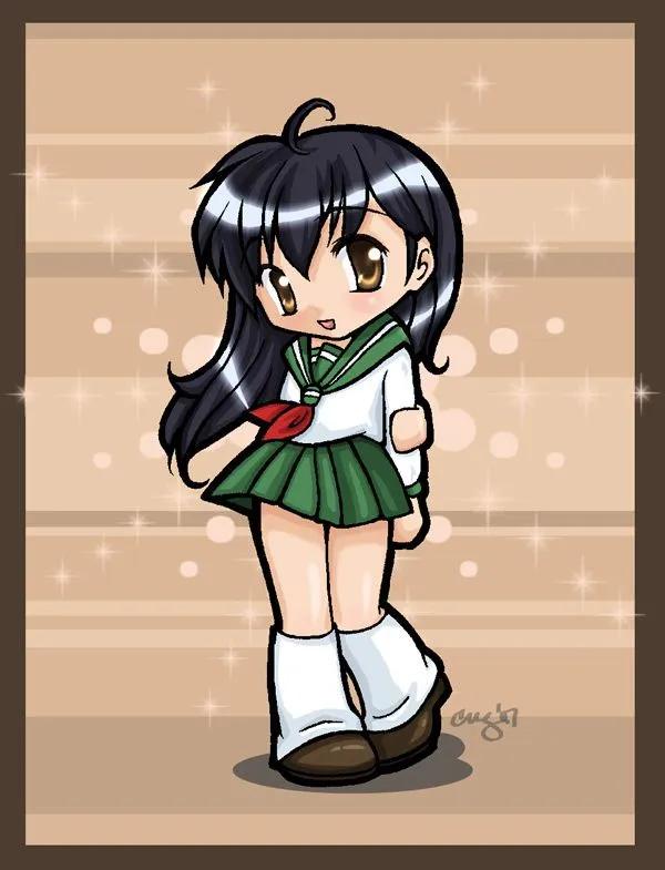 Chibi Kagome - Inuyasha Photo (19924253) - Fanpop Chibi Kagome - Inuyasha Photo (19924253) - Fanpop