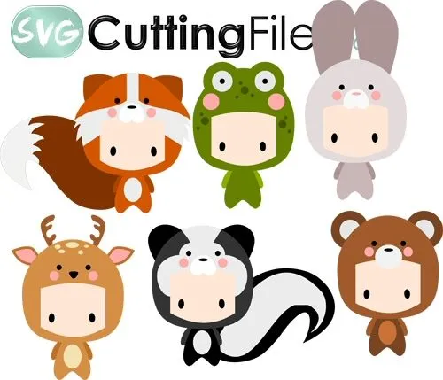 Chibis de animales - Imagui