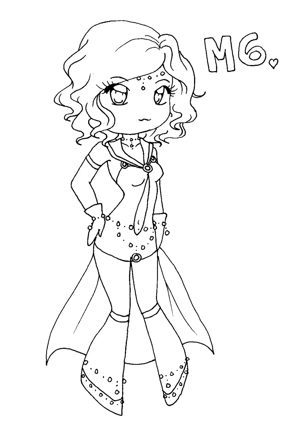 Chibi Messier 6 Coloring Page by PandanaLove on DeviantArt