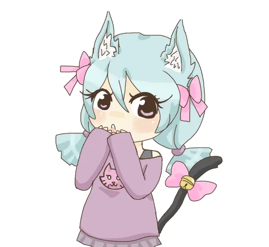Neko chibi girl by RibbonNeko-Chan on deviantART Neko chibi girl by RibbonNeko-Chan on deviantART