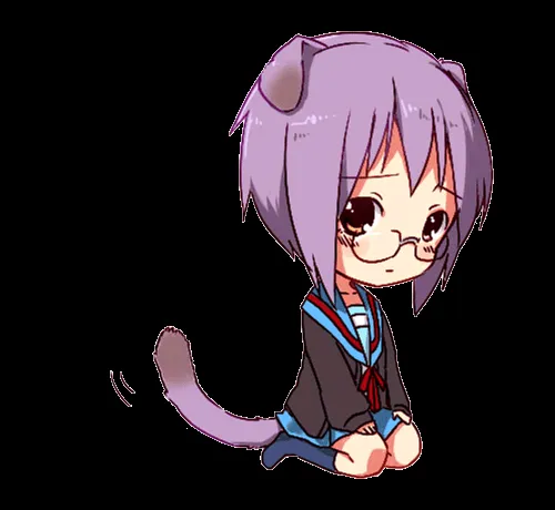 Chibi Neko Yuki by Dark-to on DeviantArt