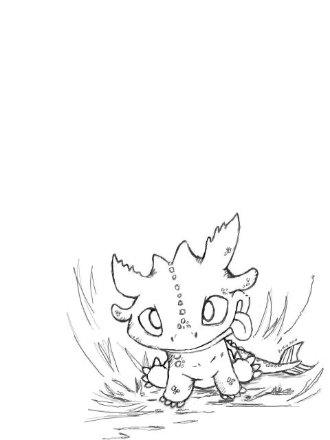 cHibi Night Fury by Baskerville-Hound on DeviantArt