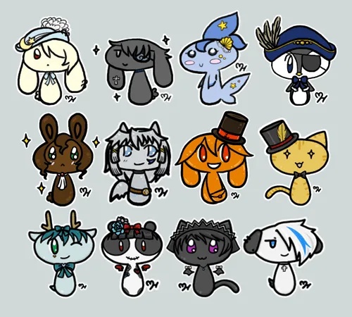 Chibis In Love Animals - HD Desktop Wallpapers for Widescreen ... Chibis In Love Animals - HD Desktop Wallpapers for Widescreen ...