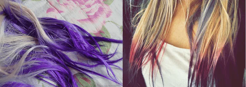 Chic Cheap ¡Hurra!: Mechas californianas de colores