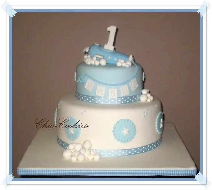 Chic-Cookies: Tarta de Cumpleaños para Pablo Chic-Cookies: Tarta de Cumpleaños para Pablo