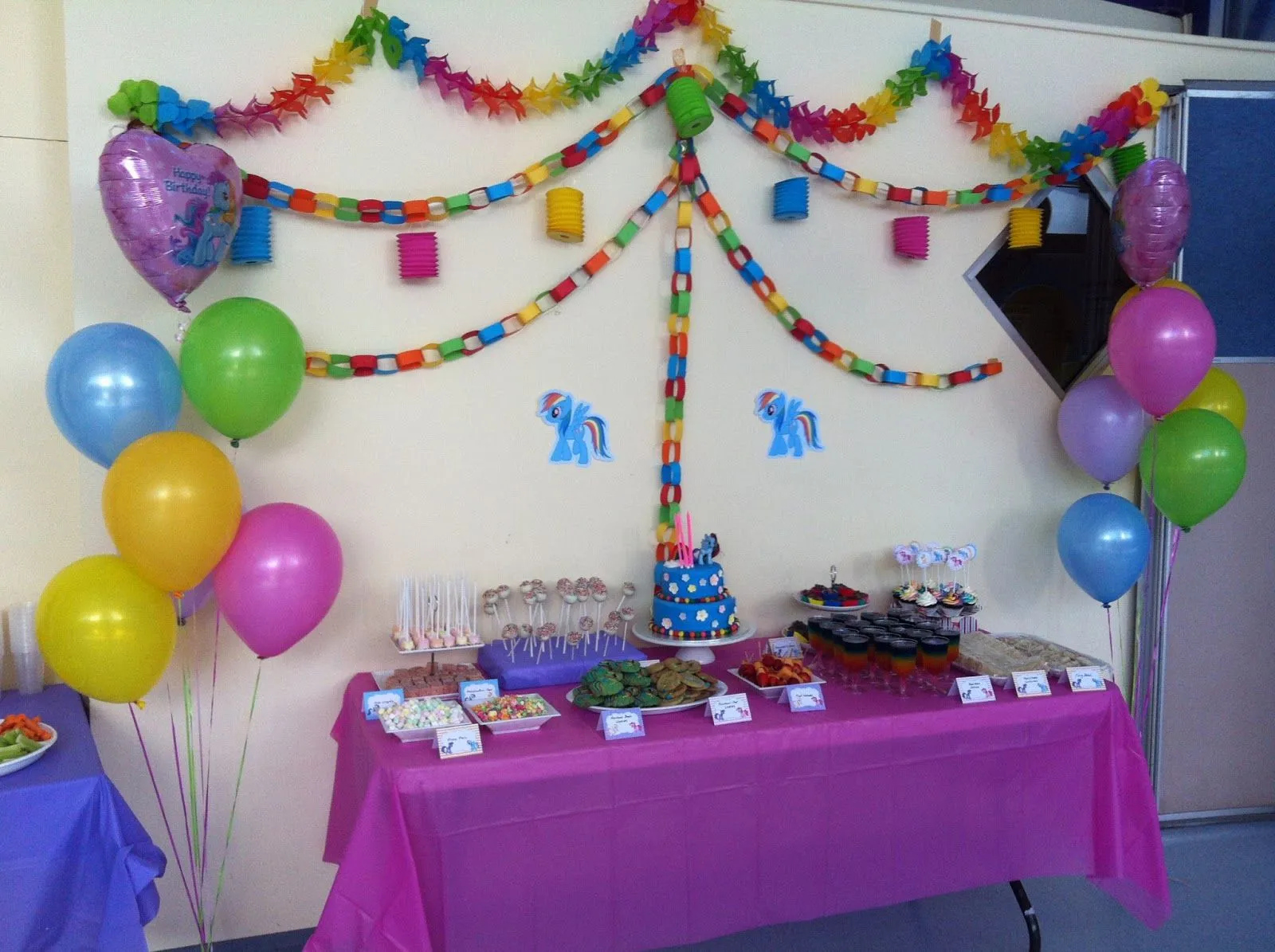 Chic Mummy: My Little Pony Rainbow Dash Birthday Party