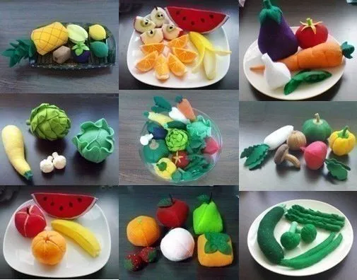 Chic Soufflé: Felt Food (comida de fieltro) Chic Soufflé: Felt Food (comida de fieltro)
