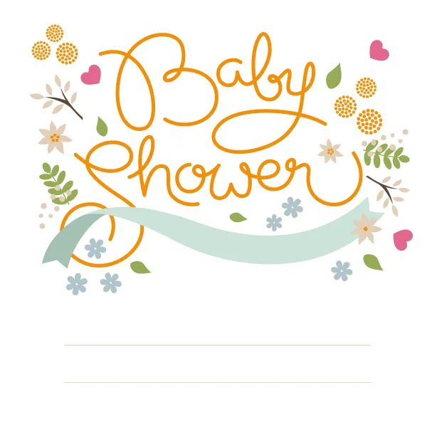 Invitación de baby shower png - Imagui