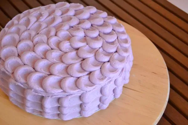 La chica de la casa de caramelo: Tarta de cumpleaños con crema de ... La chica de la casa de caramelo: Tarta de cumpleaños con crema de ...
