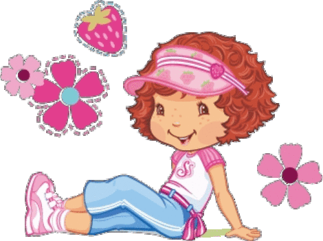 Niña fresa animada - Imagui