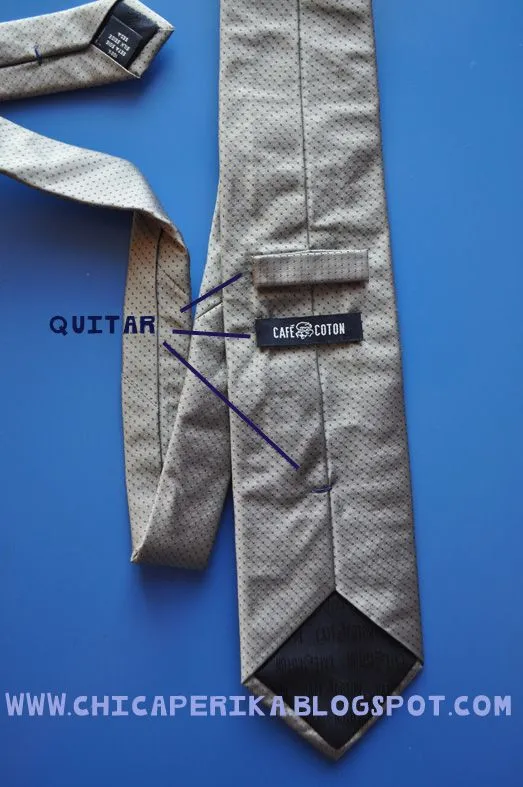 Chica Perika: Tutorial de Cómo hacer una corbata para niño a ...