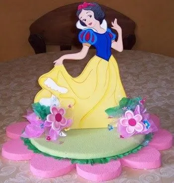 THE PARTY OF CHILDREN HAPPY: CENTROS DE MESA BLANCA NIEVES THE PARTY OF CHILDREN HAPPY: CENTROS DE MESA BLANCA NIEVES